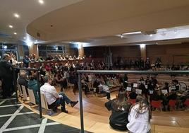 Gran asistencia al Concierto Sacro de Zalamea de la Serena