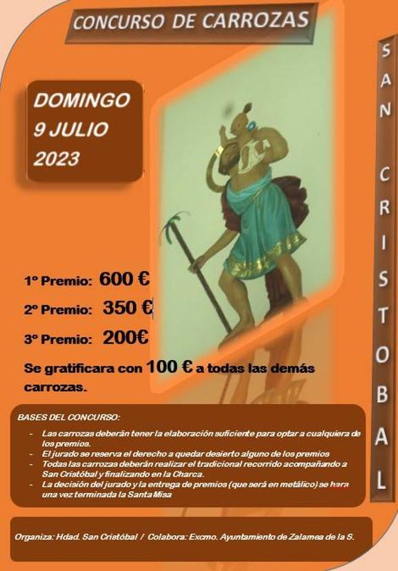 Convocado el concurso de carrozas San Cristobal 2023