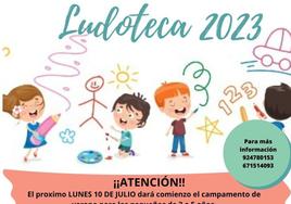 Inscripciones para la Ludoteca 2023