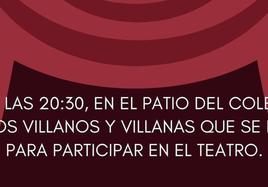 Reunión para repartir puestos de villanos para el teatro