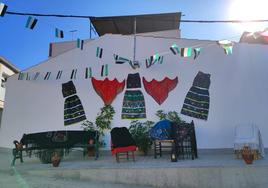 Calle Zúñiga, ganadora del concurso de calles engalandas.