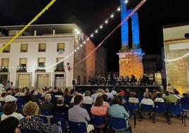 Gran asistencia al concierto de la Banda Municipal de Música