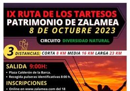 La IX edición de la 'Ruta de los Tartesos. Patrimonio de Zalamea' se celebrará el 8 de octubre