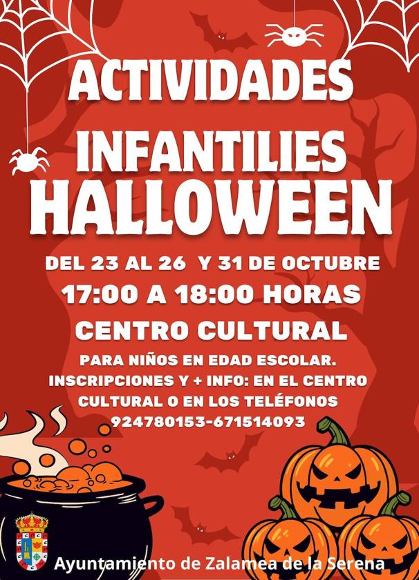 Actividades de miedo en el Centro Cultural
