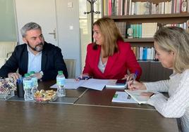 Reunión mantenida en Mérida.