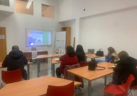 Taller impartido en Zalamea de la Serena.
