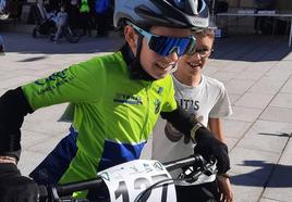 Alba García estuvo en la Ruta BTT Femenina de Quintana de la Serena