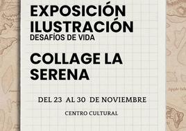 La Exposición 'Desafíos de Vida Collage La Serena' llega a Zalamea