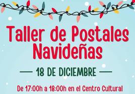 Inscripciones para el Taller de Postales Navideñas