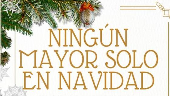 Vuelve la iniciativa 'Ningún mayor solo en Navidad'