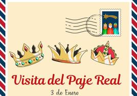 Zalamea se prepara para la visita del Paje Real