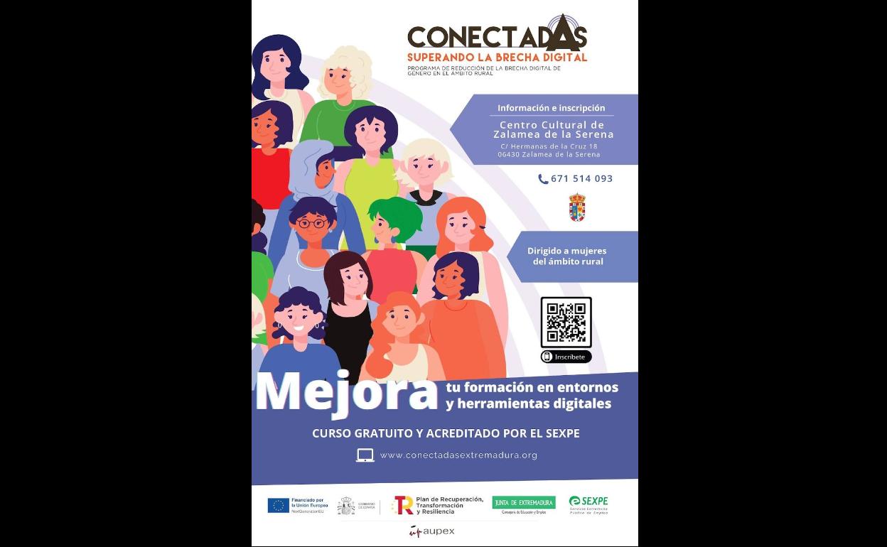 Zalamea de la Serena acoge uno de los cursos del Programa Conectadas
