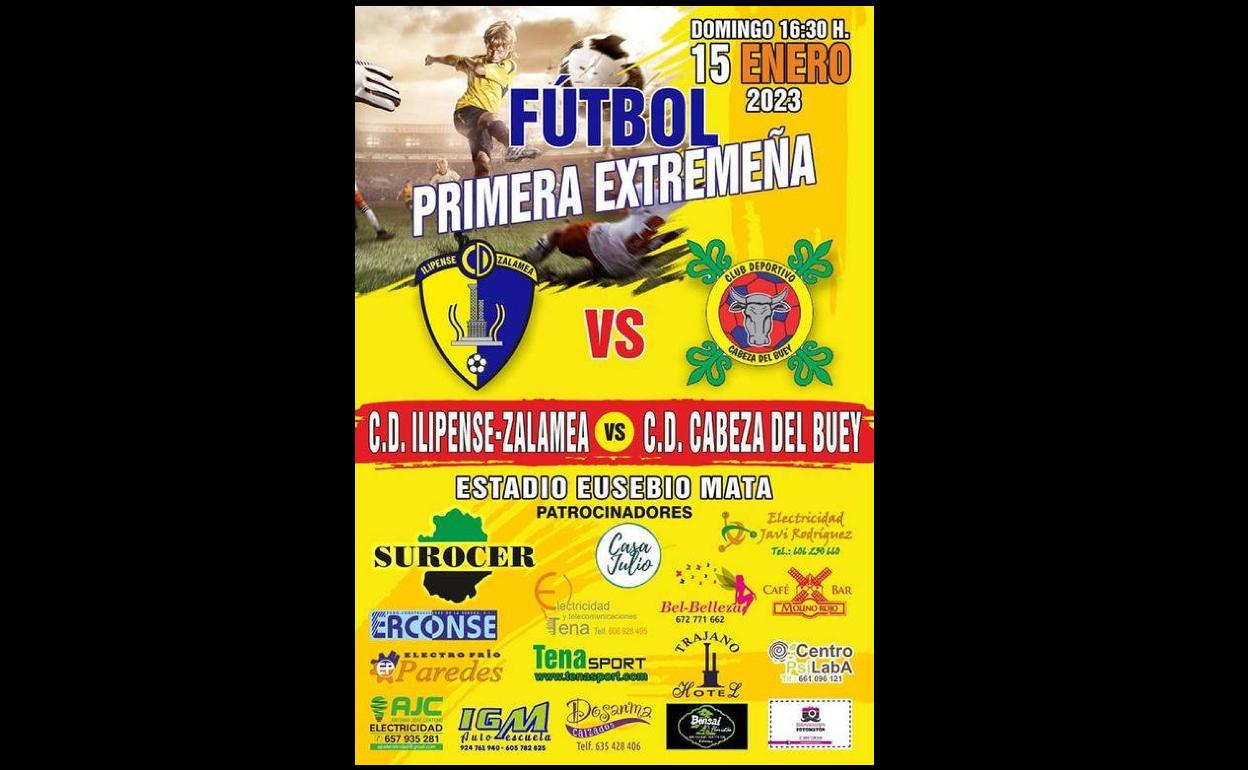 El Ilipense vuelve a la competición enfrentándose al CD Cabeza del Buey