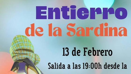 El Entierro de la Sardina pondrá fin al Carnaval de ilipense
