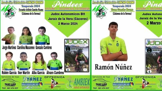 Fin de semana de competiciones para los deportistas de la AC Cancho Roano
