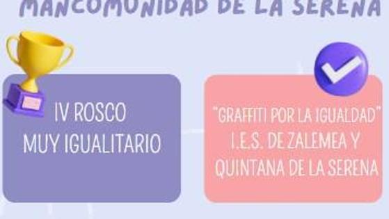 La Mancomunidad de la Serena organiza la actividad 'Graffiti por la Igualdad'