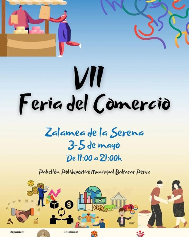 Imagen secundaria 2 - Zalamea se prepara para su VII Feria del Comercio