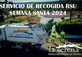 Cambios en el horario de la recogida de residuos durante la Semana Santa
