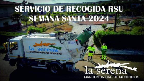 Cambios en el horario de la recogida de residuos durante la Semana Santa
