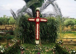 Cruz de Mayo ganadora el pasado 2023.