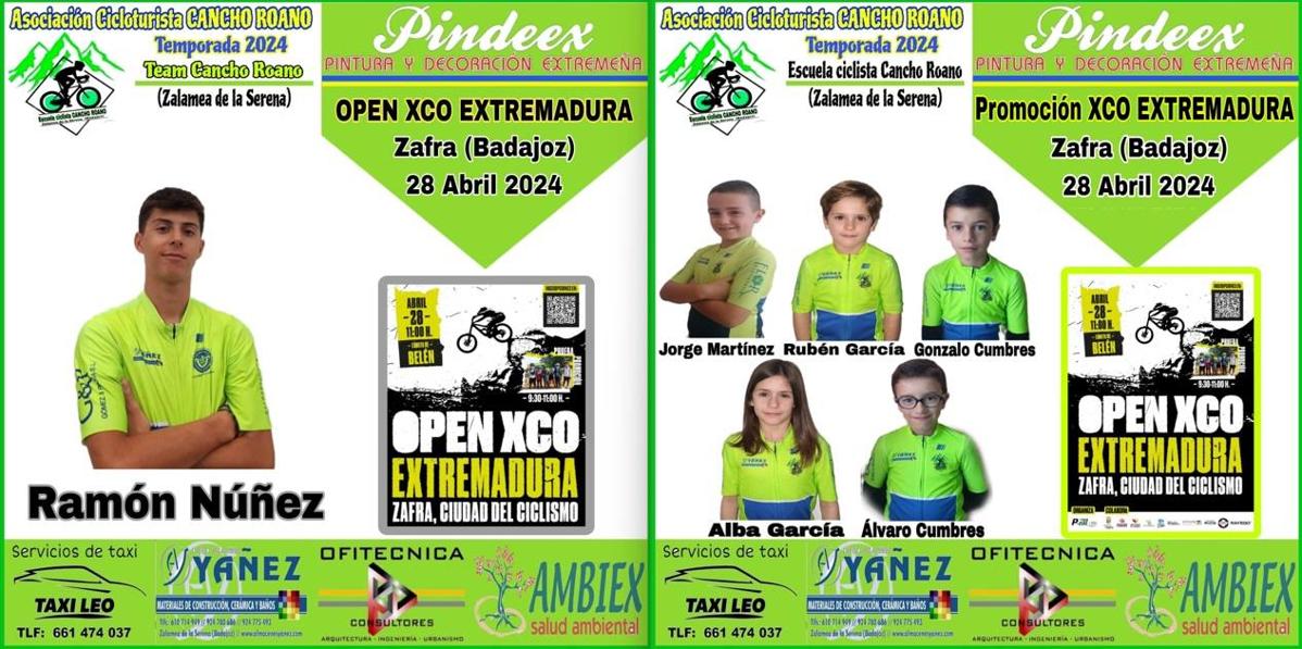 Nuevo fin de semana de ciclismo para la AC Cancho Roano