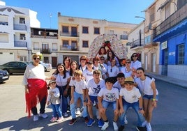 Uno de los grupos que participó en el camino.