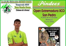 Ramón Núñez se desplaza hasta Puebla de la Calzada para el Open de Extremadura de XCO 2024
