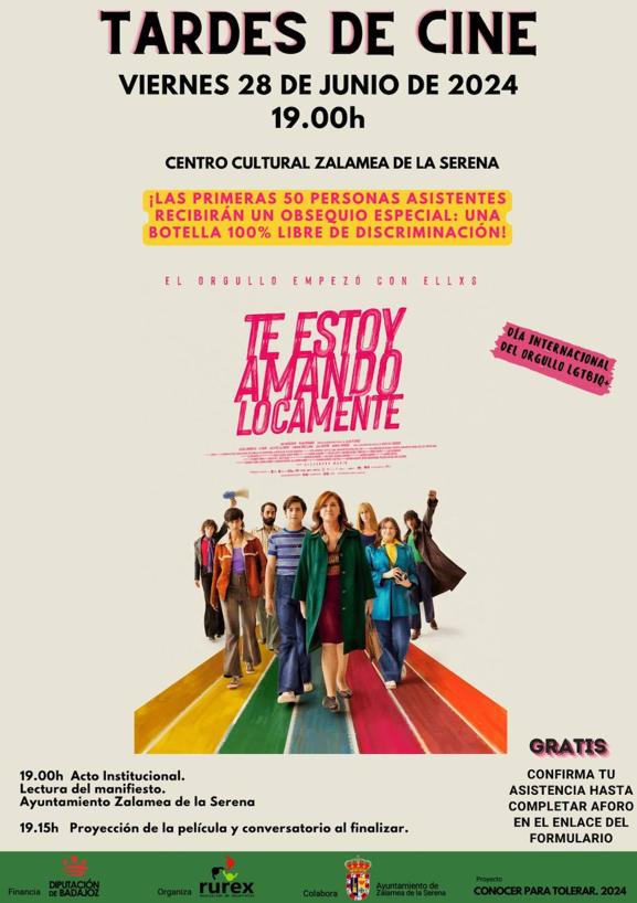 Imagen principal - Varias actividades durante el Día del Orgullo en Zalamea de la Serena