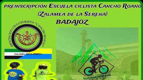 Preinscripciones para el próximo curso de la Escuela Ciclista Cancho Roano