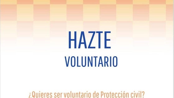 Abierto el plazo para formar parte del Equipo de Protección Civil