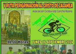 Llega la V ruta Peregrinación al Cristo de Zalamea
