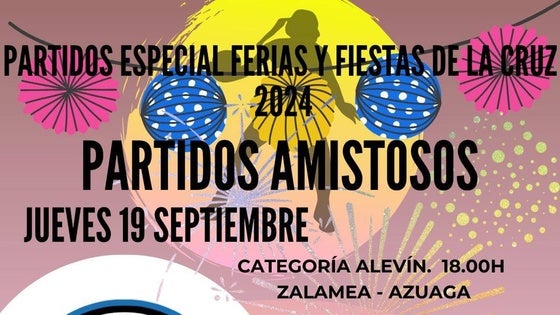 La Asociación de Balonmano organiza varios partidos 'Especial Ferias y Fiestas de la Cruz0'