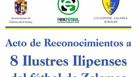 Reconocimiento a 8 ilustres del fútbol ilipense