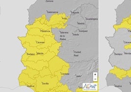 Avisos activos para el martes 15 y miércoles 16 de octubre.