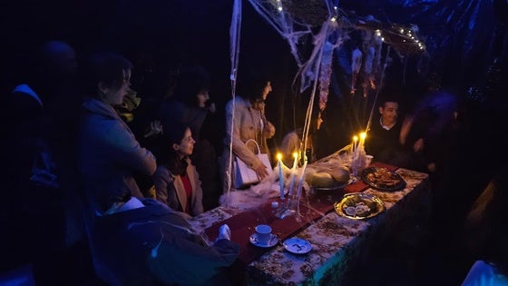 Alrededor de 300 personas disfrutaron con el Pasaje del Terror de Adypres Zalamea