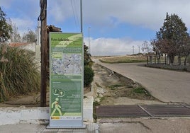 Comienzo de la ruta de Zalamea de la Serena.