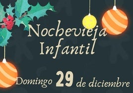 Zalamea organiza una Nochevieja Infantil