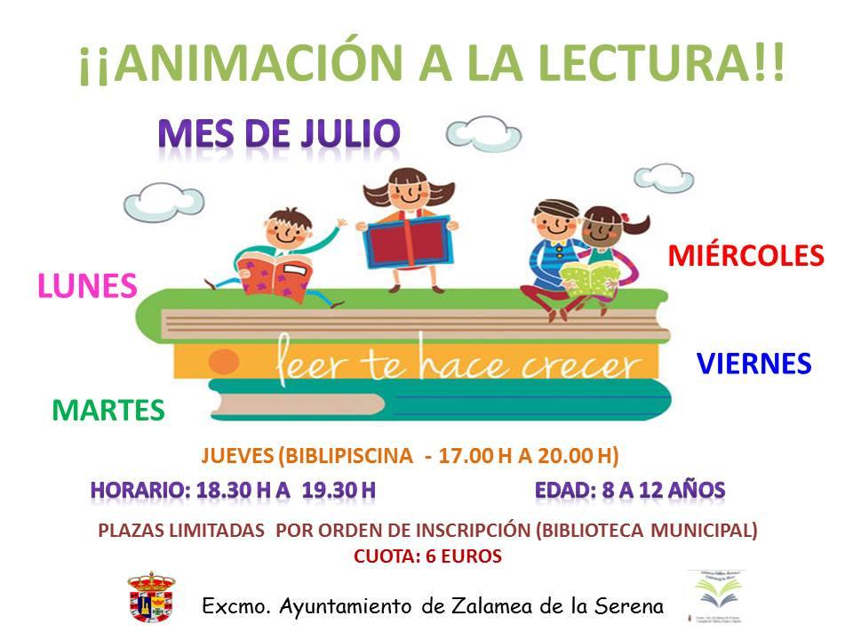 Las actividades infantiles de animación a la lectura continúan en verano