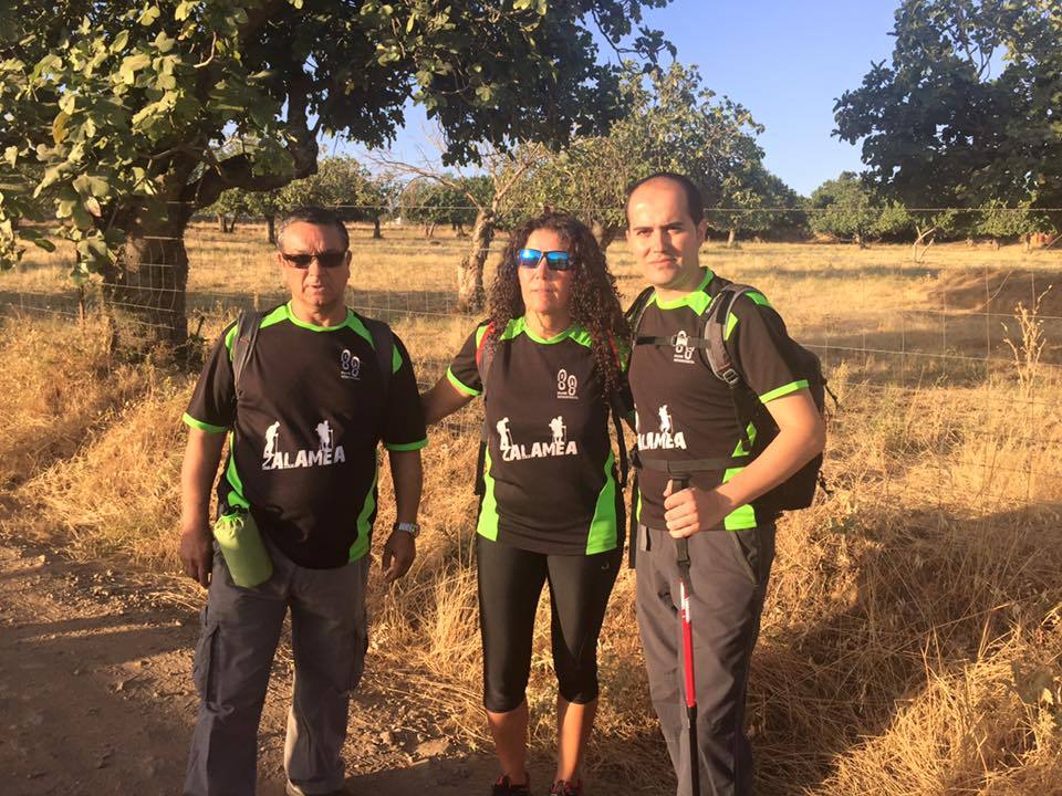 Los participantes en la ruta CEDIDA