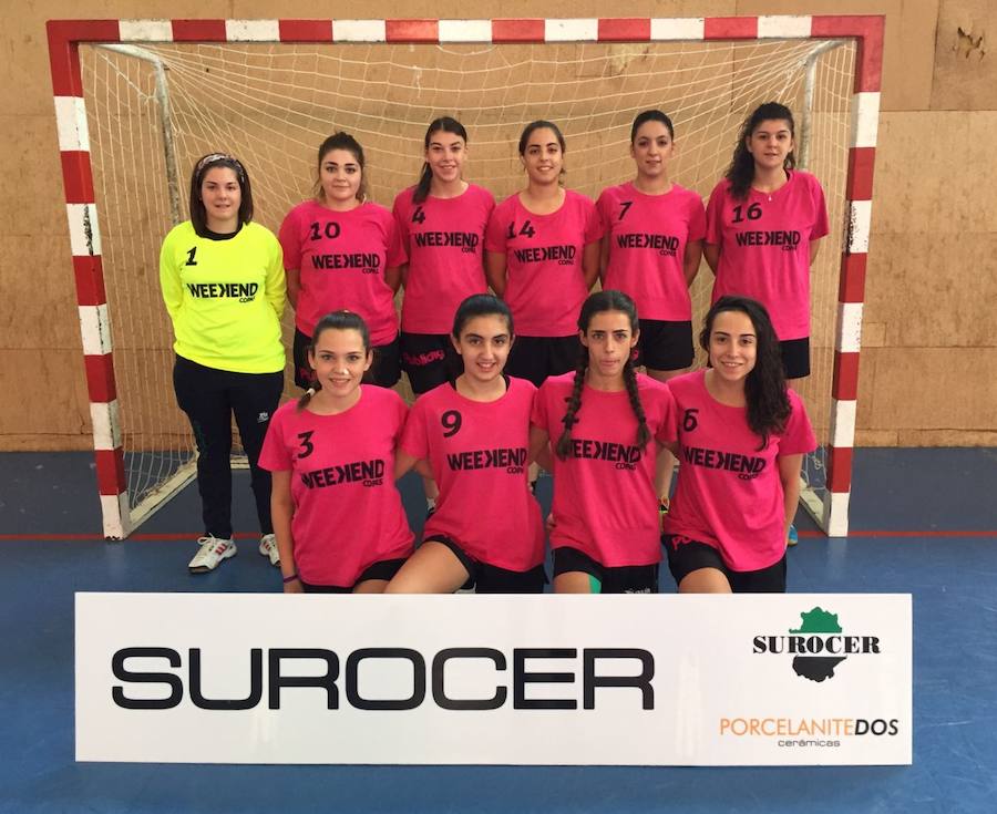 Foto de equipo previa al partido 