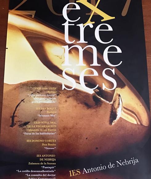 El IES Antonio de Nebrija presenta un año más el Festival de Teatro Extremeses