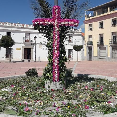 La cruz ganadora de la Plaza de la Constitución 