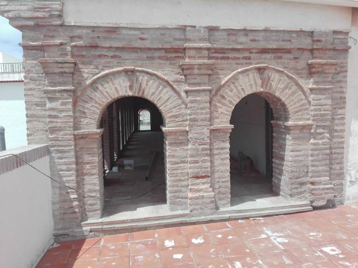 La casa de Los Moya encara la recta final de su rehabilitación para albergar la sede de la nueva biblioteca Francisco Villaespesa y el Museo Pedro Murillo Velarde