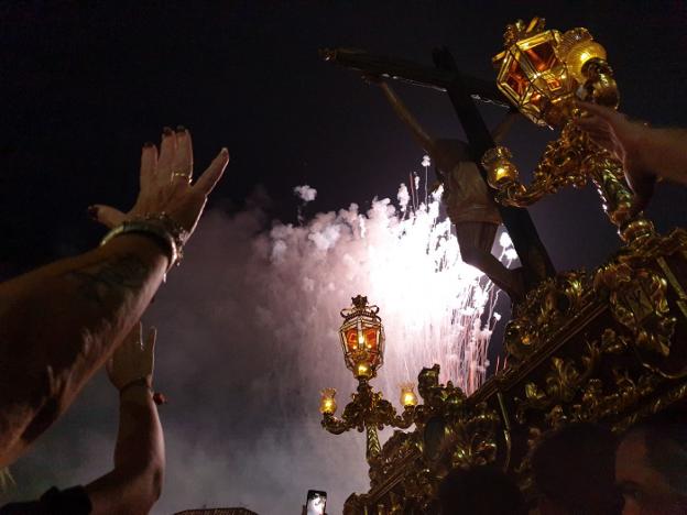 El Cristo de la Luz desfiló ayer en procesión como cada tercer domingo de septiembre.