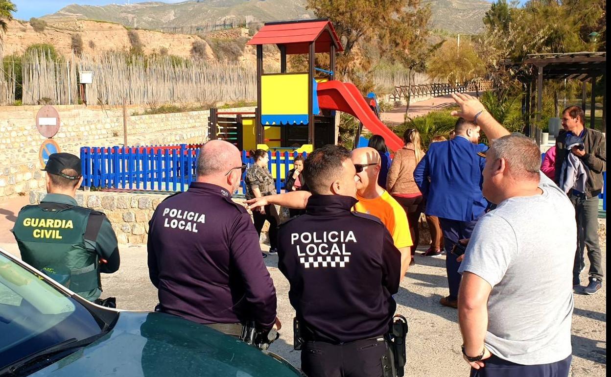La batida ha partido de la Rambla de Bolaños. 