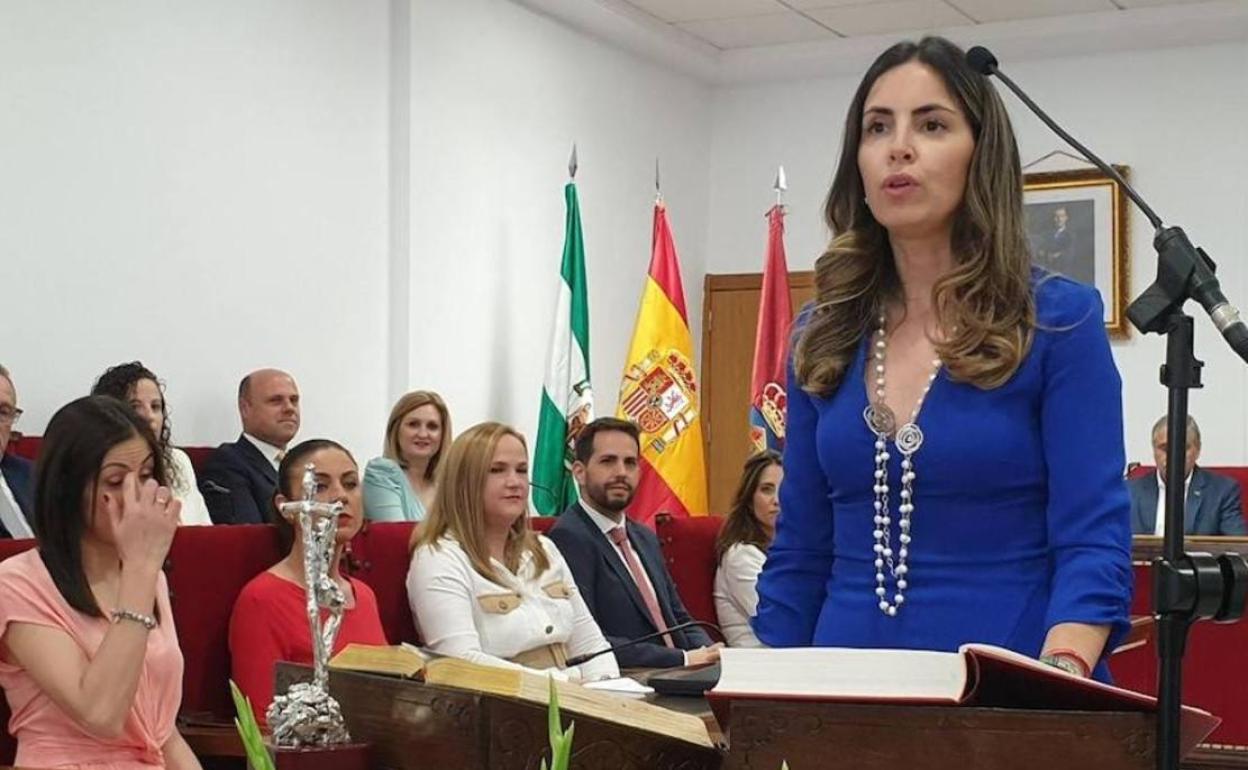Soraya Mata, concejal socialista en Adra. 