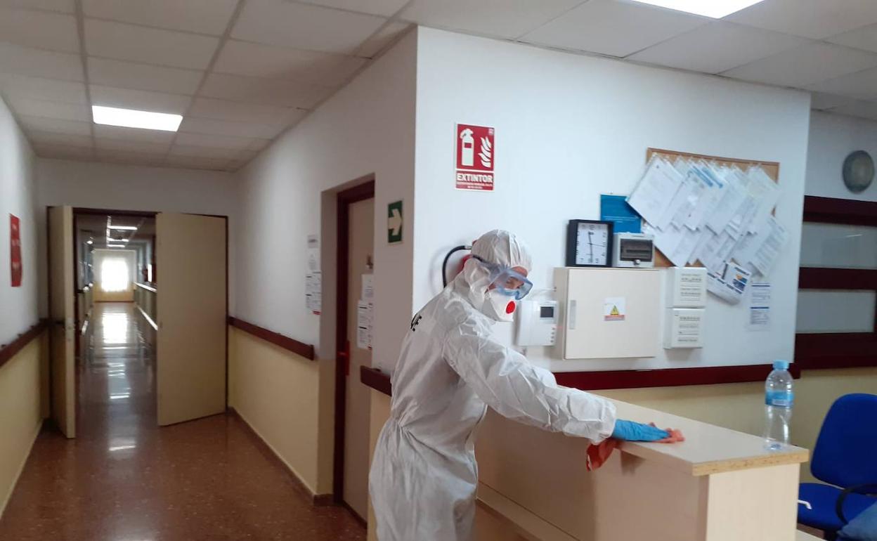 La Unidad Militar de Emergencias, en Adra