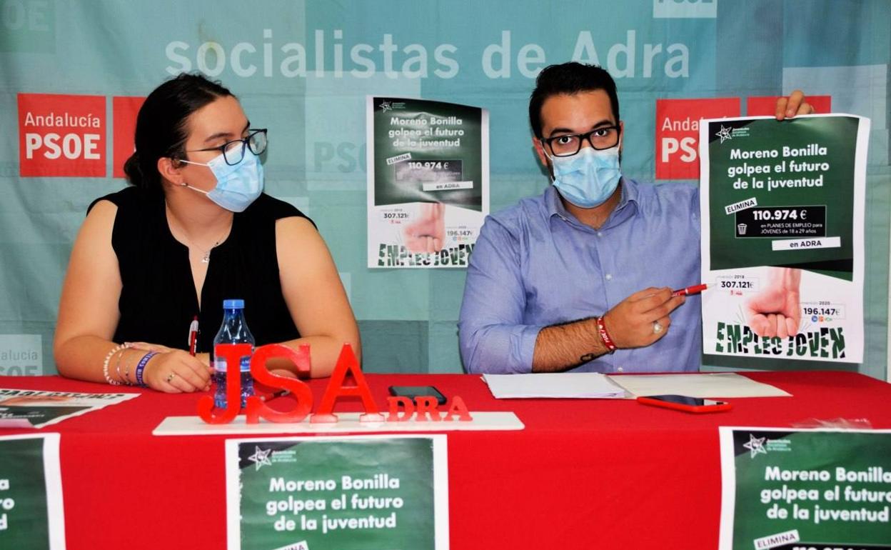 Juventudes Socialistas denuncia recortes en los planes de empleo