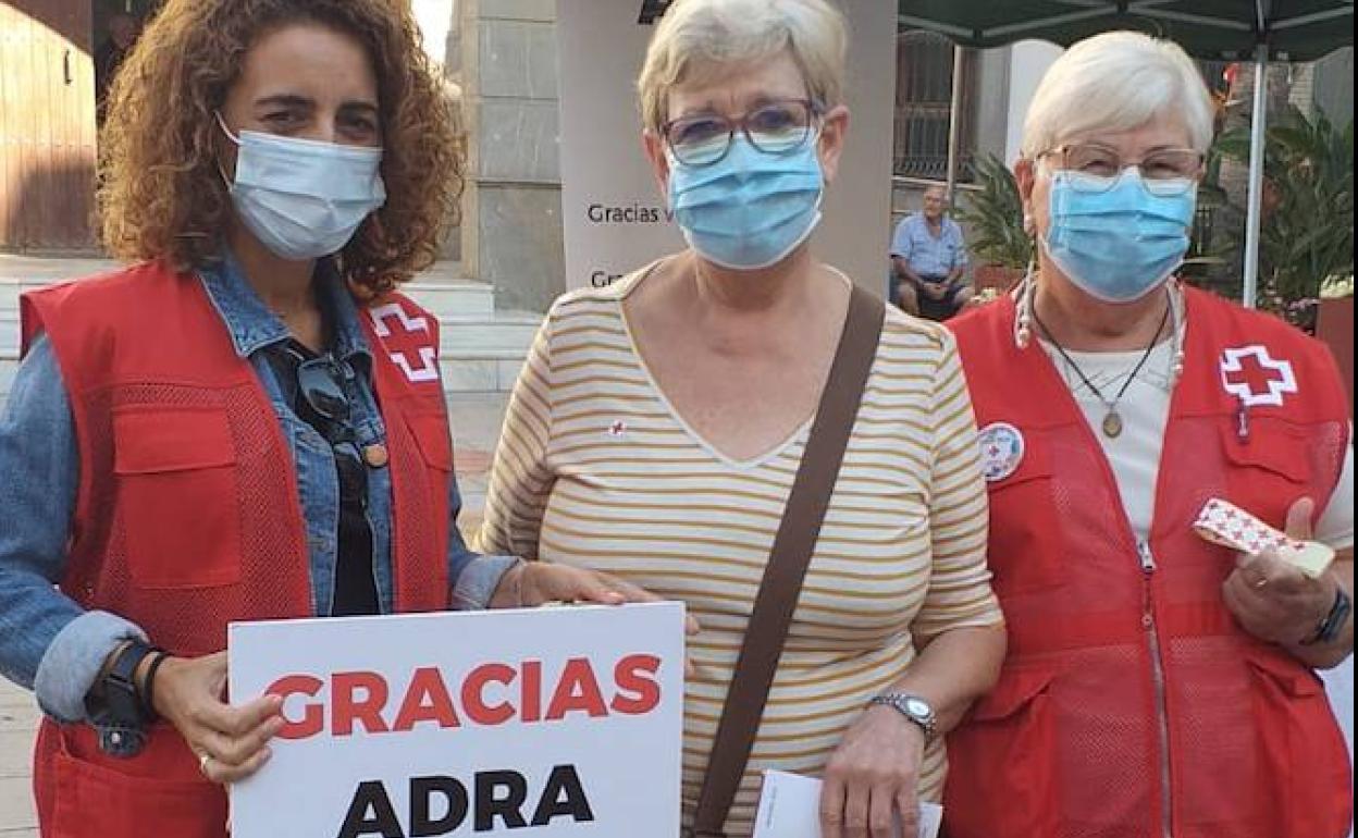 Más de 1.650 vecinos de Adra acuden a Cruz Roja para pedir productos de primera necesidad en 2020