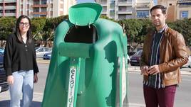 Los abderitanos reciclan más vidrio